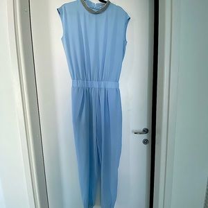 BRUNELLO CUCINELLI Sky blue jumpsuit! Made in Italy 🇮🇹